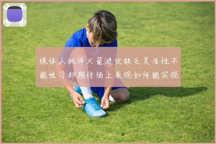 媒体人批评火箭进攻缺乏灵活性不能练习却期待场上表现如何能实现